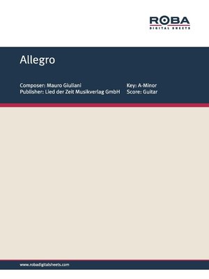 cover image of Allegro